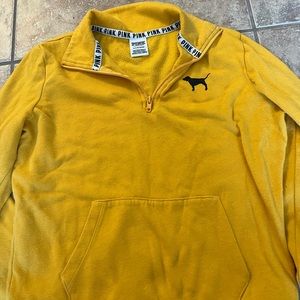 Yellow pink pullover